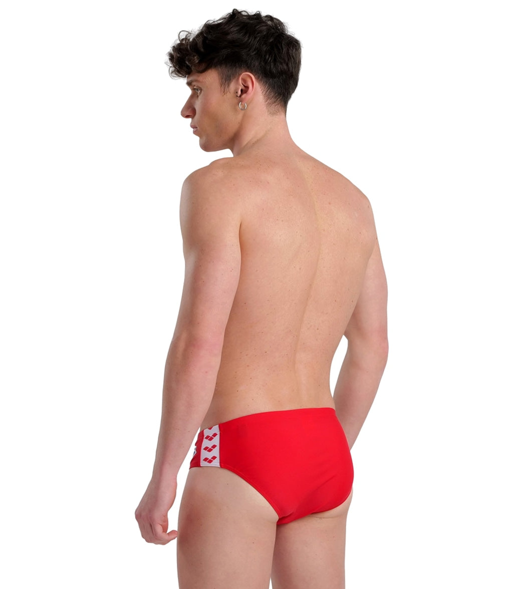 Arena Men's Icons Solid Brief Swimsuit