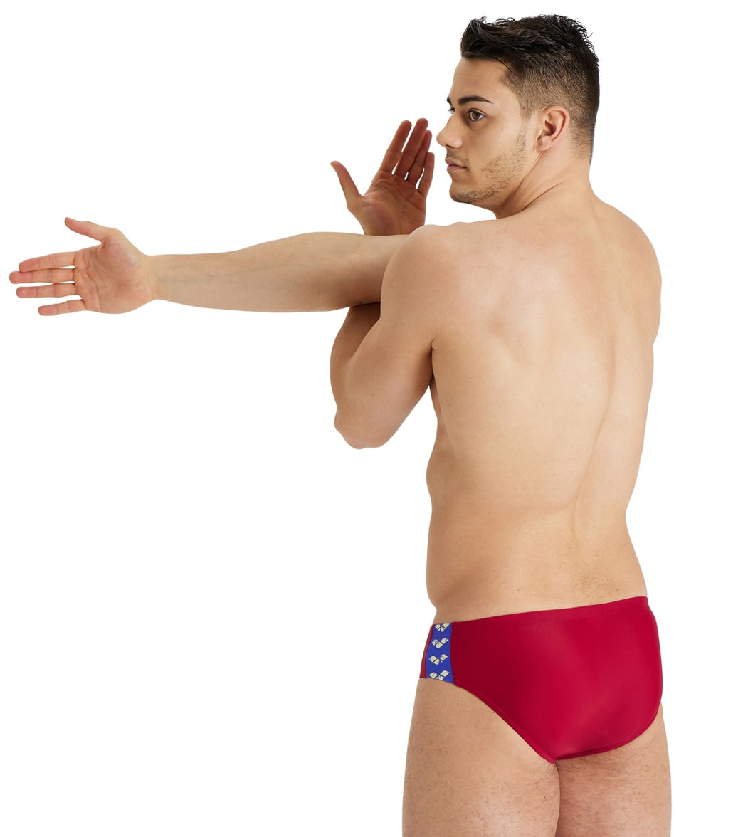 Arena Men's Icons Solid Brief Swimsuit