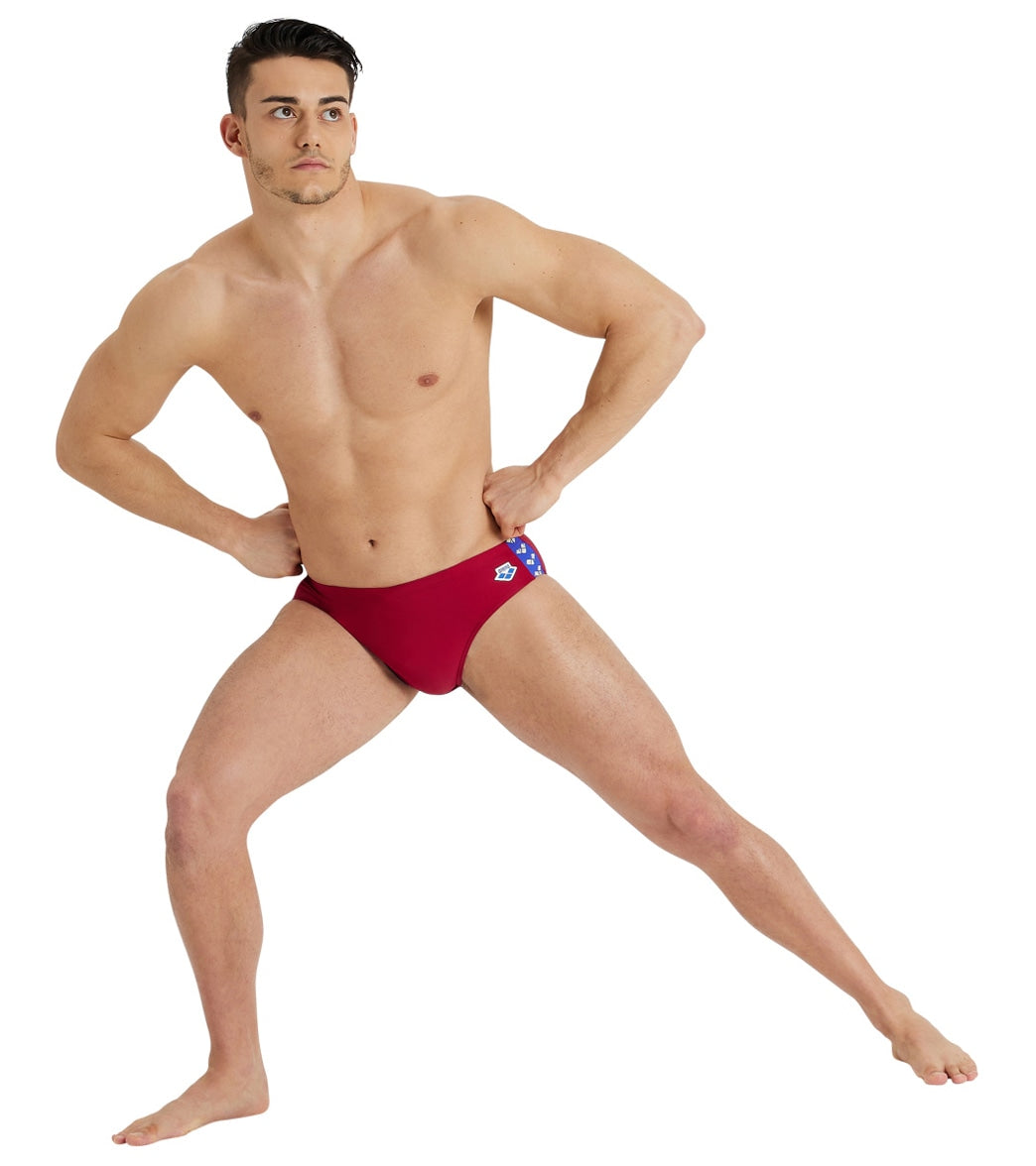 Arena Men's Icons Solid Brief Swimsuit