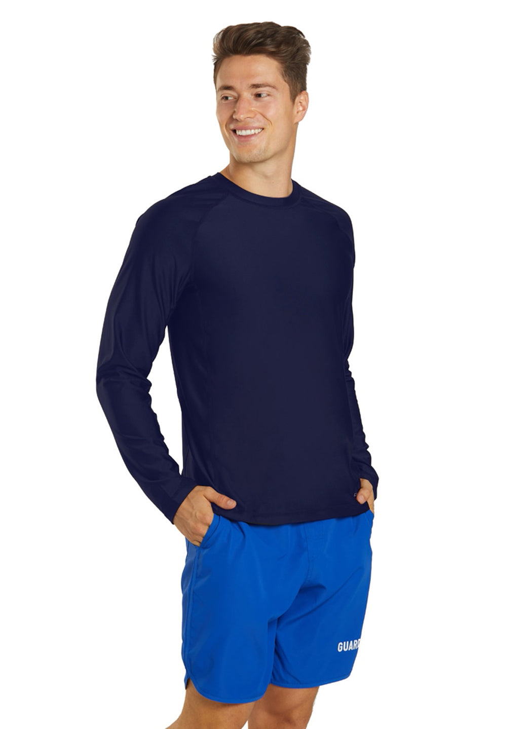 Sporti Men's L/S UPF 50+ Comfort Fit II Rash Guard