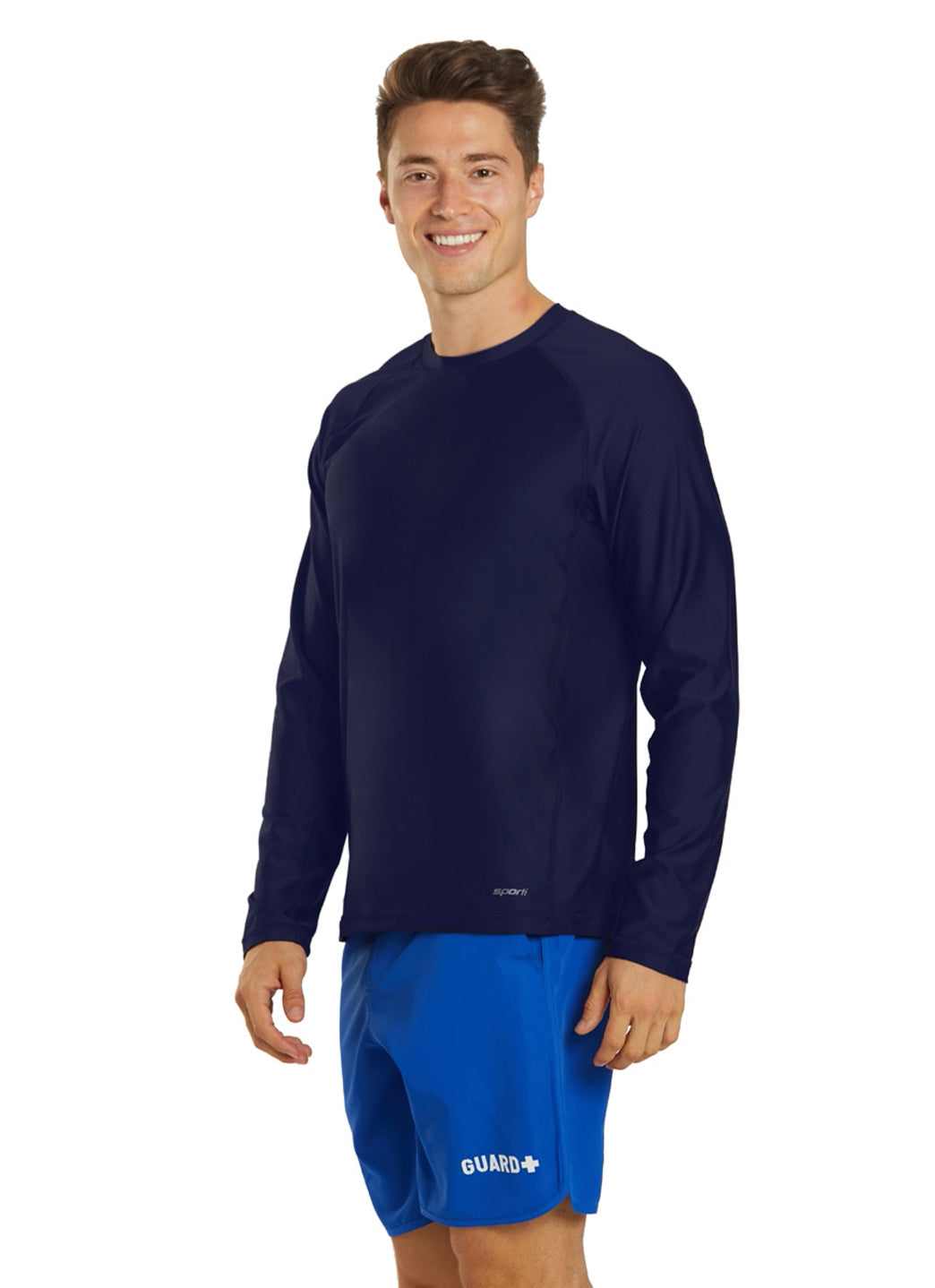 Sporti Men's L/S UPF 50+ Comfort Fit II Rash Guard