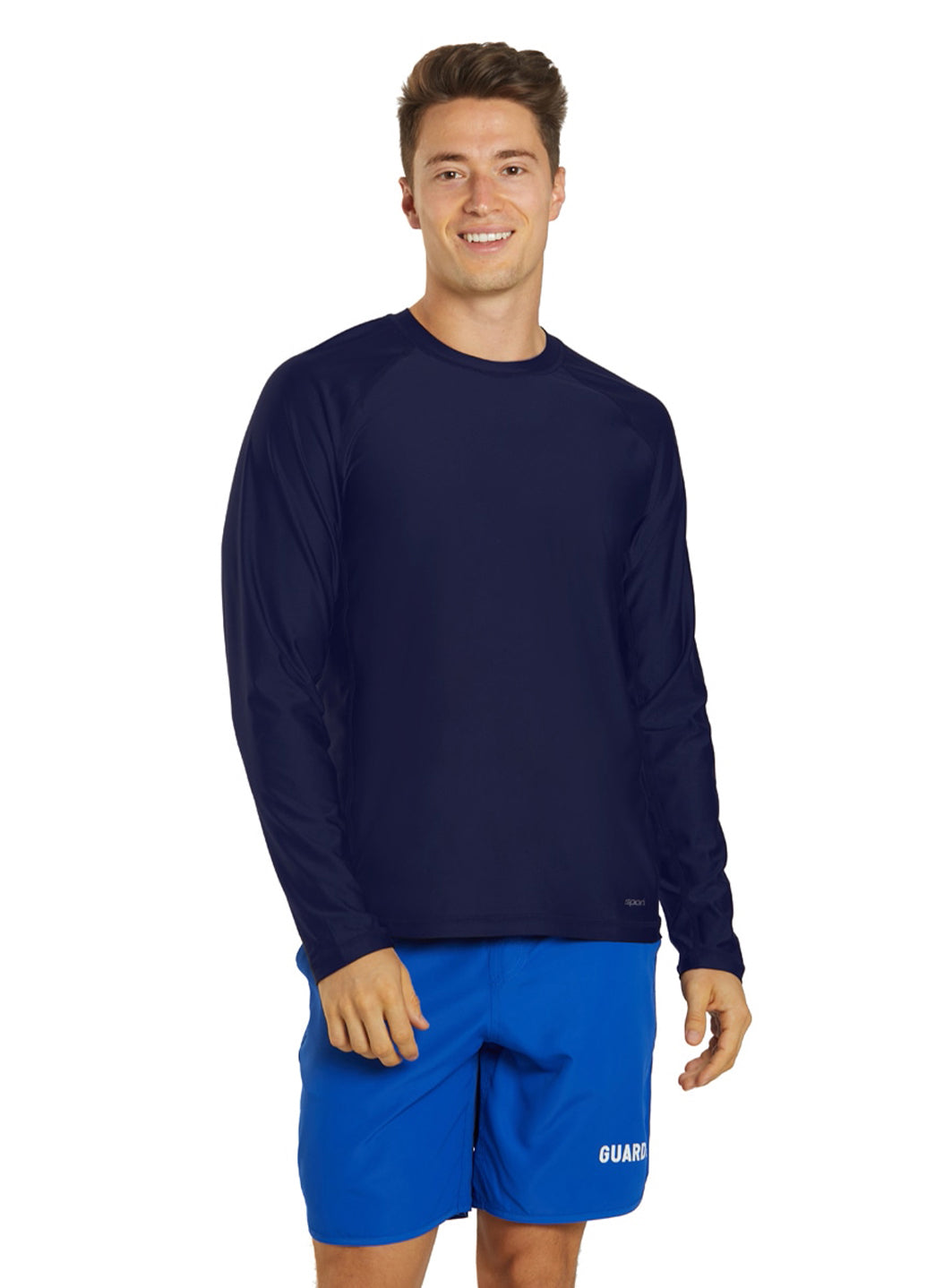 Sporti Men's L/S UPF 50+ Comfort Fit II Rash Guard