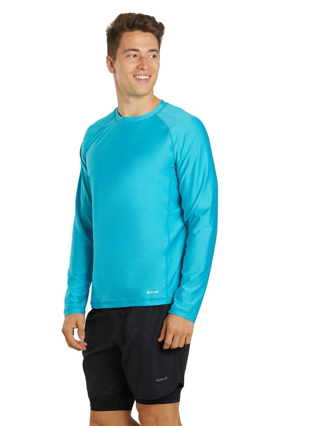 Sporti Men's L/S UPF 50+ Comfort Fit II Rash Guard