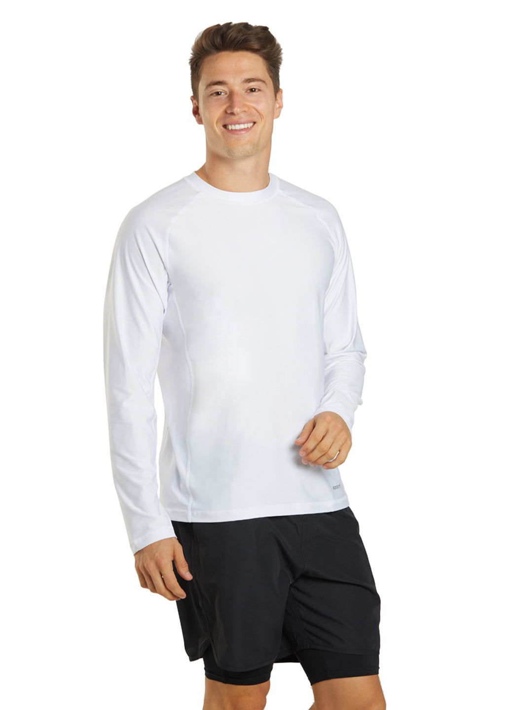 Sporti Men's L/S UPF 50+ Comfort Fit II Rash Guard