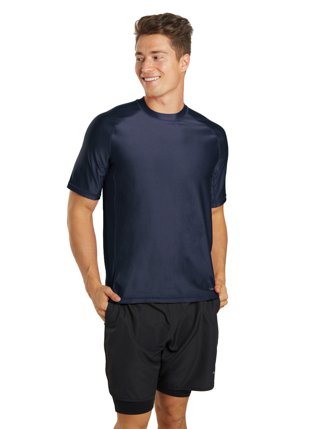 Sporti Men's S/S UPF 50+ Comfort Fit II Rash Guard