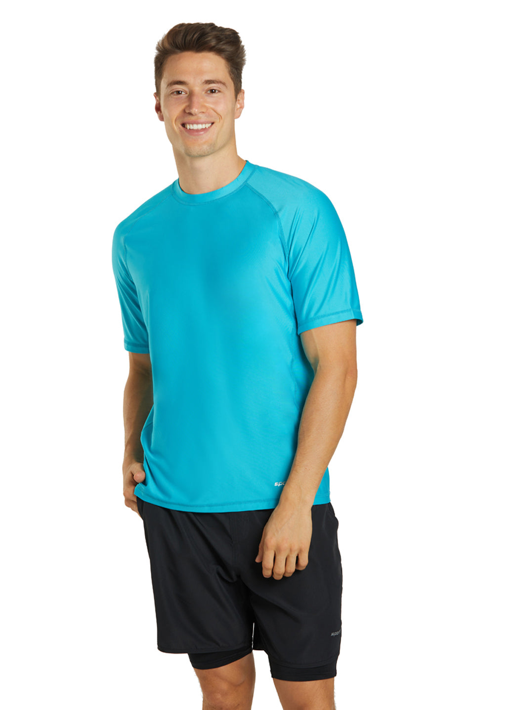Sporti Men's S/S UPF 50+ Comfort Fit II Rash Guard
