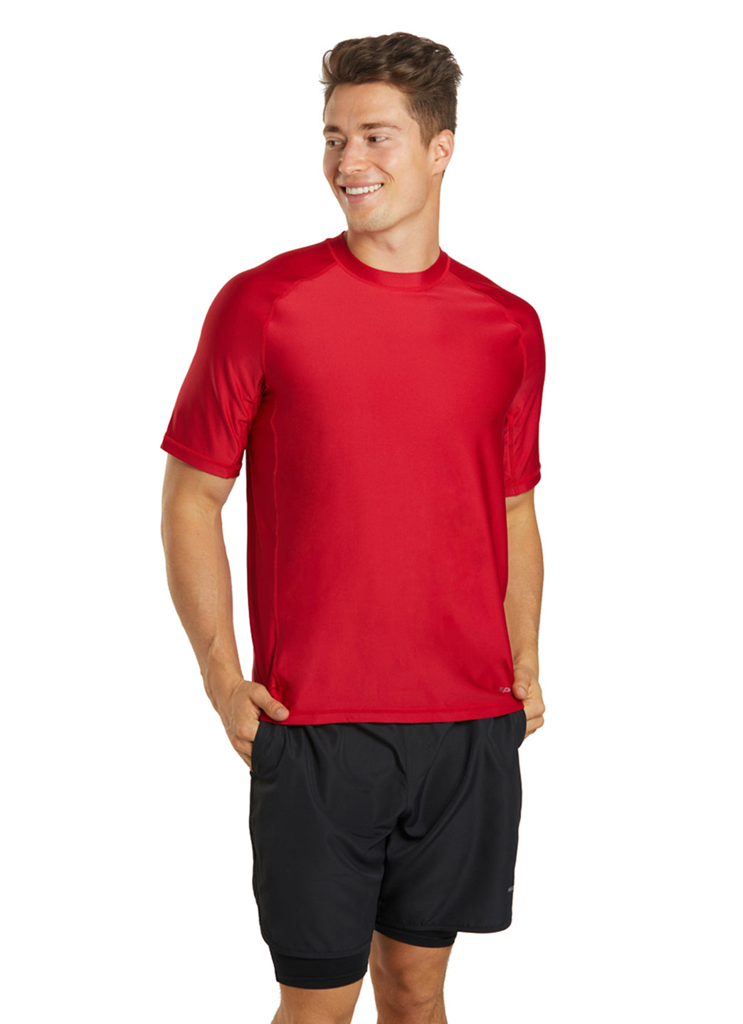 Sporti Men's S/S UPF 50+ Comfort Fit II Rash Guard