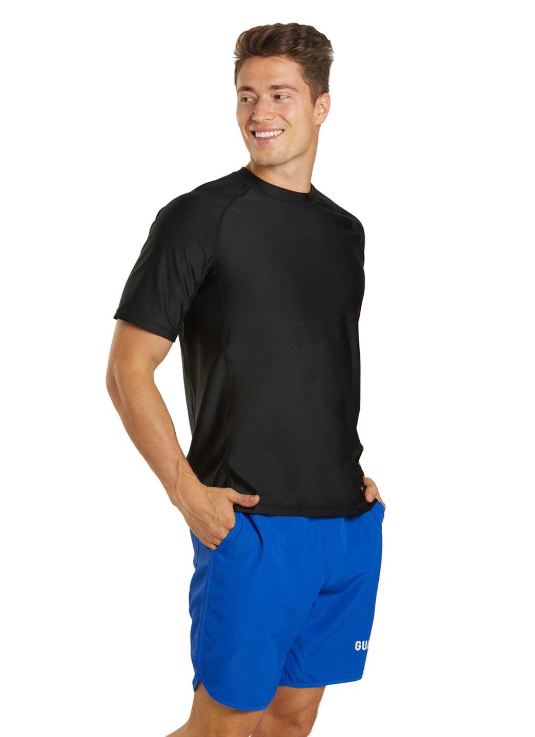 Sporti Men's S/S UPF 50+ Relax Fit II Swim Shirt
