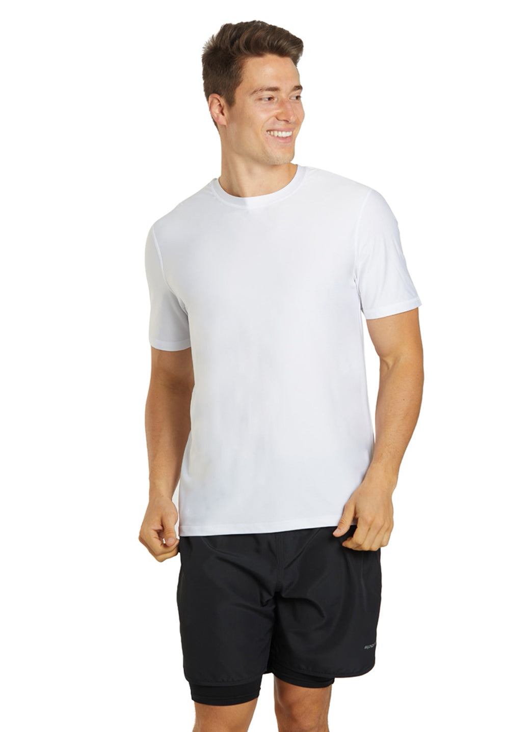 Sporti Men's S/S UPF 50+ Relax Fit II Swim Shirt