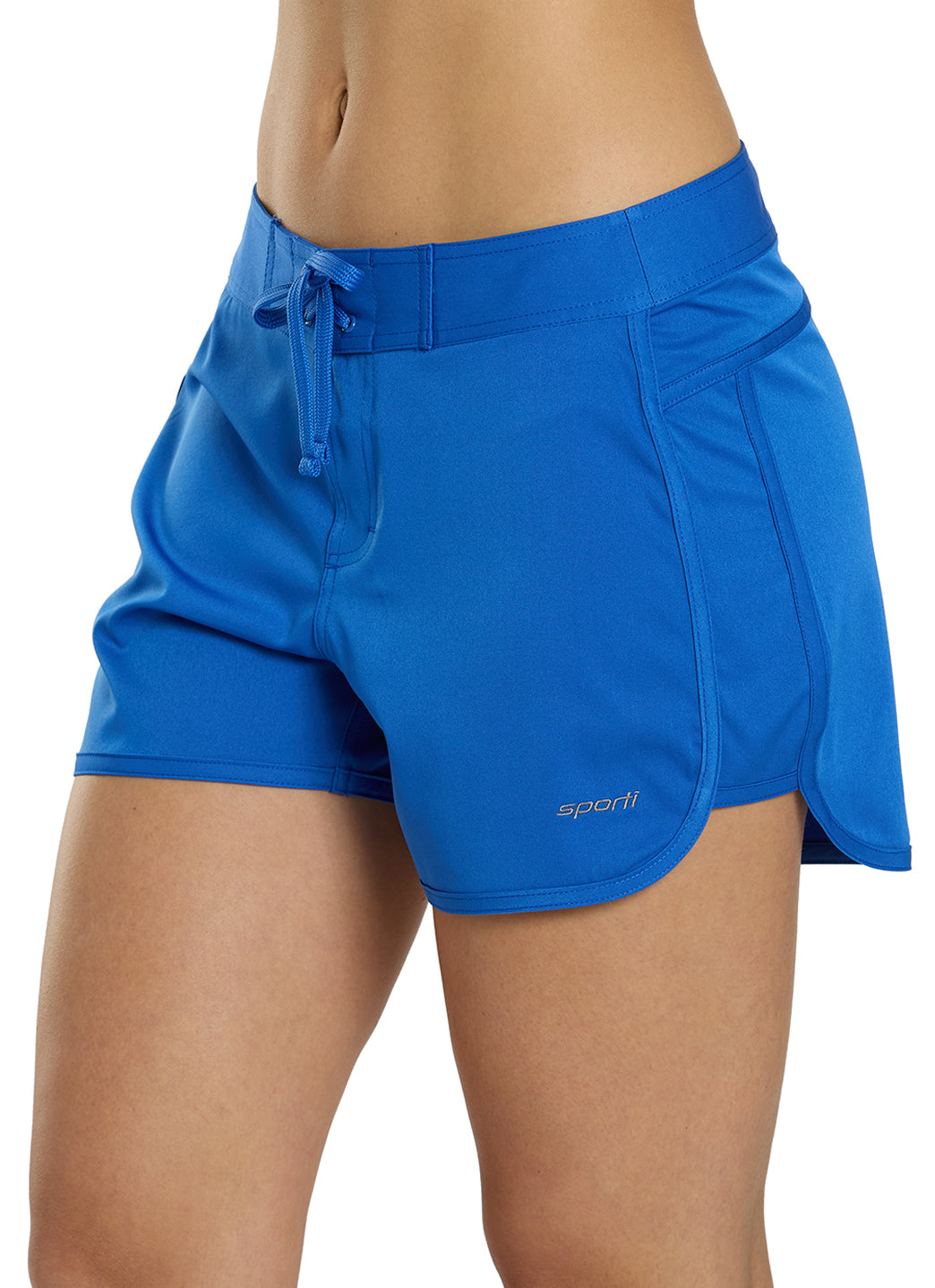 Sporti Women's Solid 4" inseam Board Short