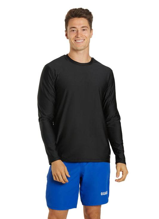 Sporti Men's L/S UPF 50+ Relax Fit II Swim Shirt