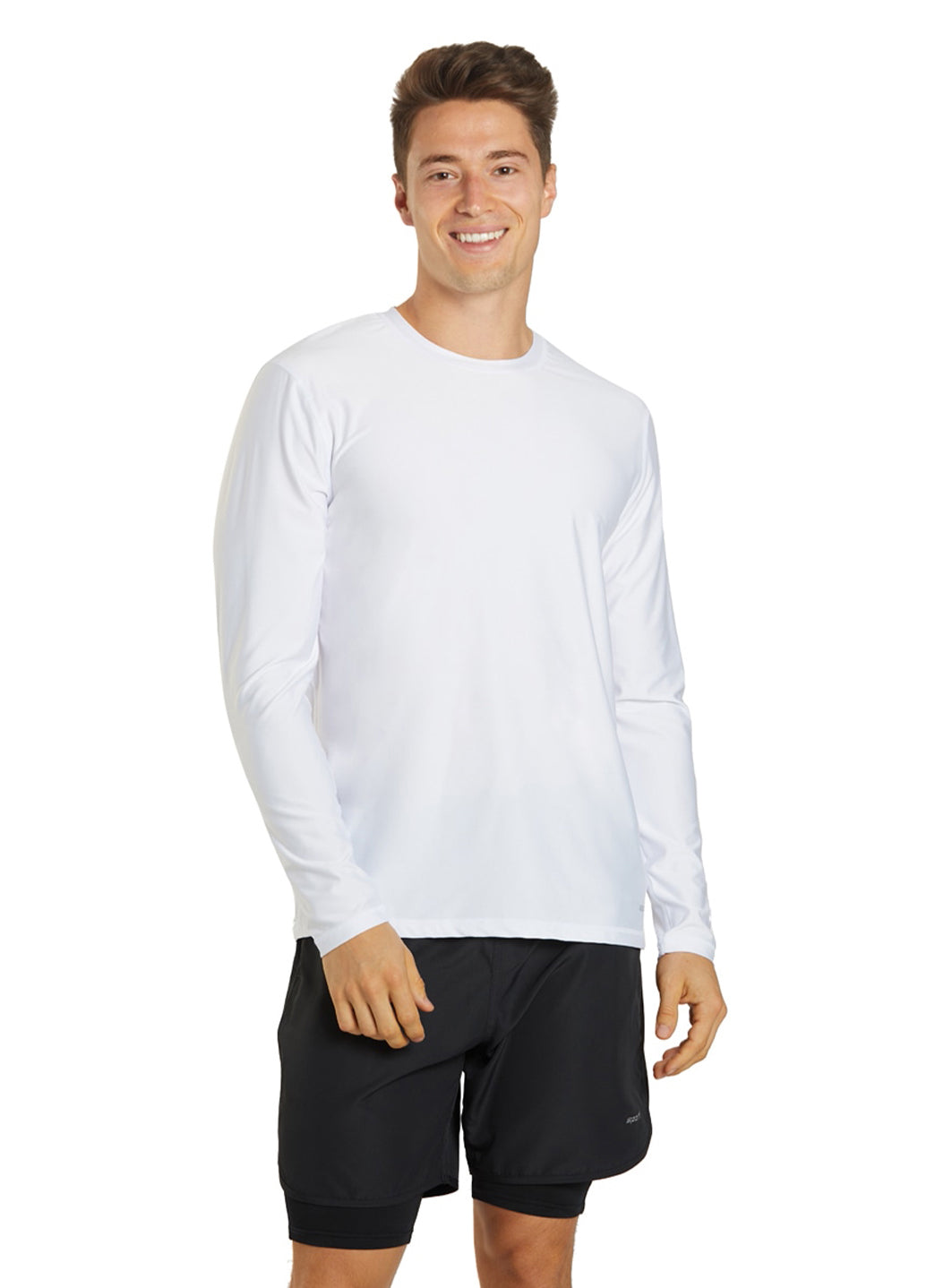 Sporti Men's L/S UPF 50+ Relax Fit II Swim Shirt