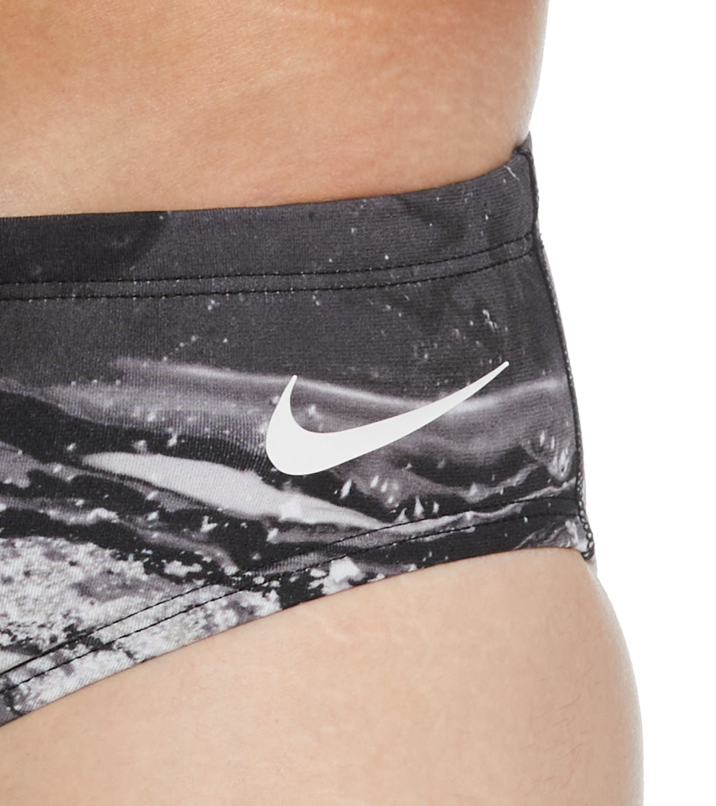 Nike Men's HydraStrong Crystal Wave Brief Swimsuit