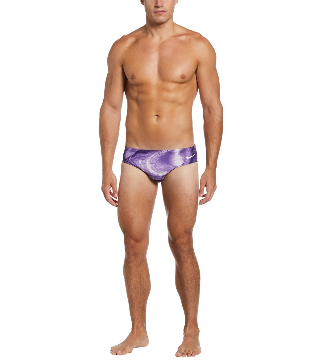 Nike Men's HydraStrong Crystal Wave Brief Swimsuit