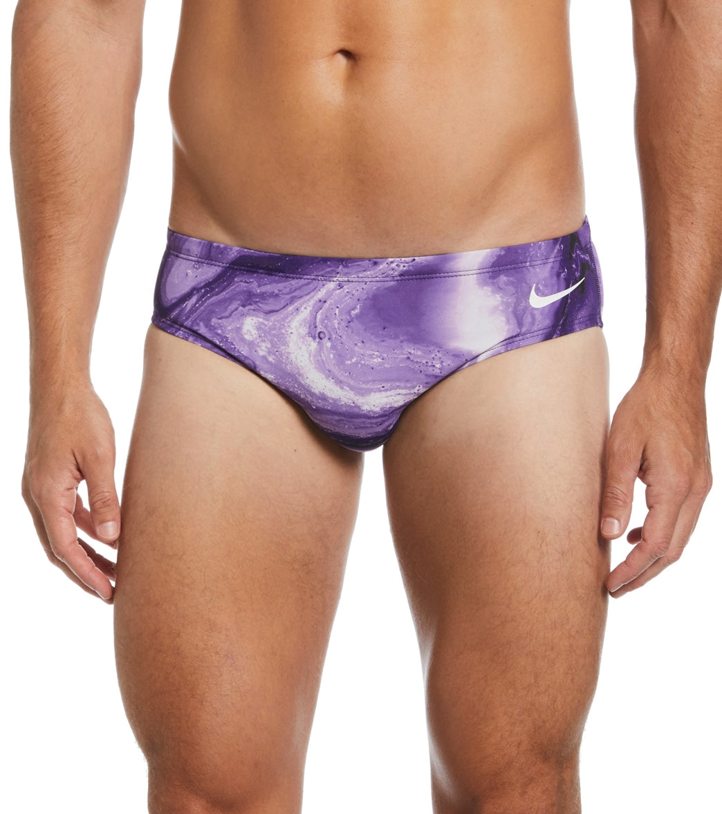Nike Men's HydraStrong Crystal Wave Brief Swimsuit