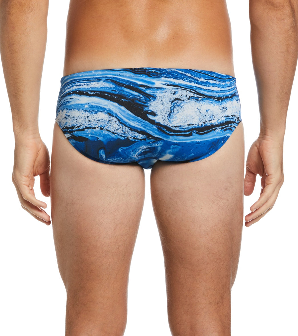 Nike Men's HydraStrong Crystal Wave Brief Swimsuit