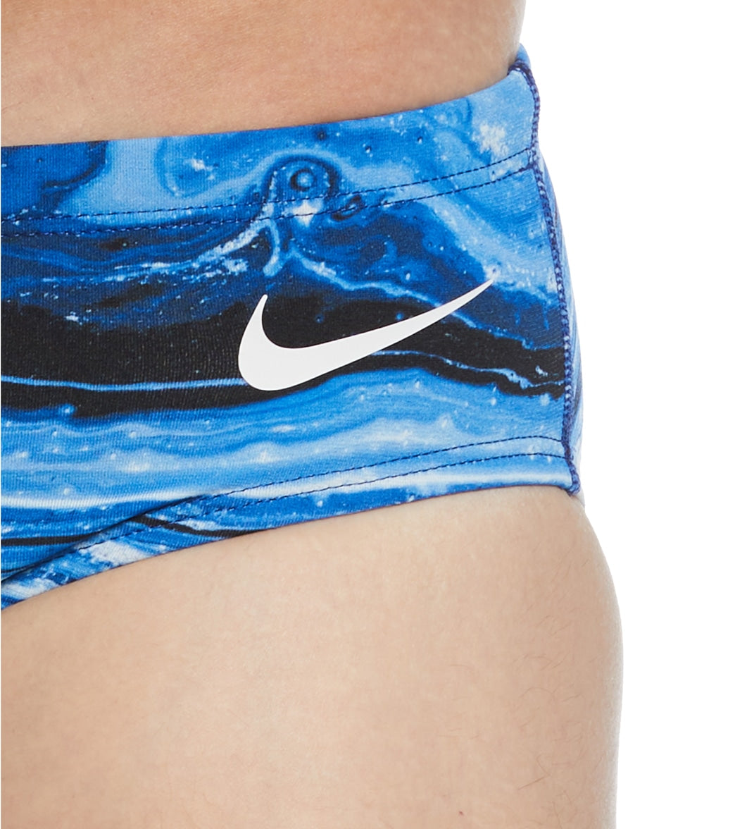 Nike Men's HydraStrong Crystal Wave Brief Swimsuit