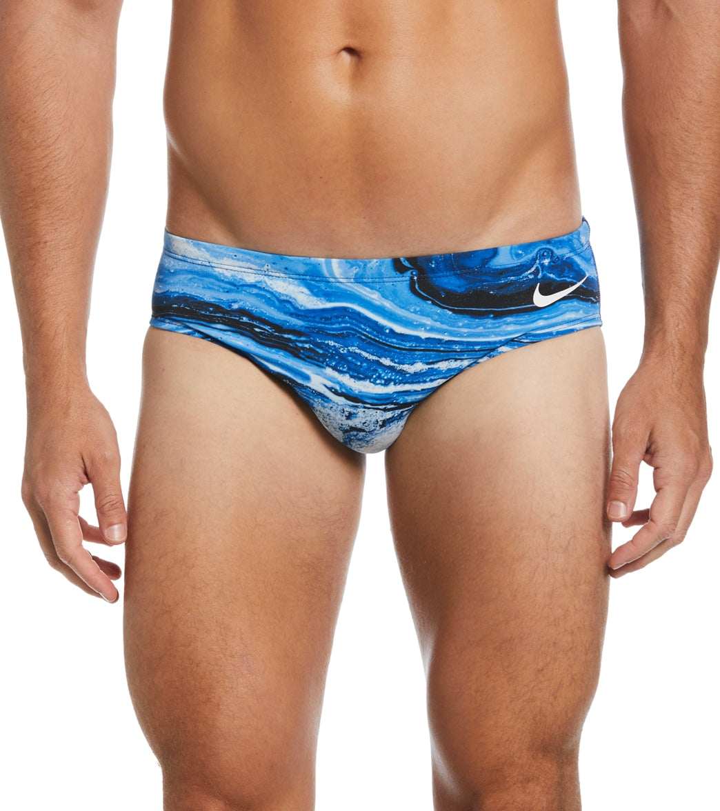 Nike Men's HydraStrong Crystal Wave Brief Swimsuit