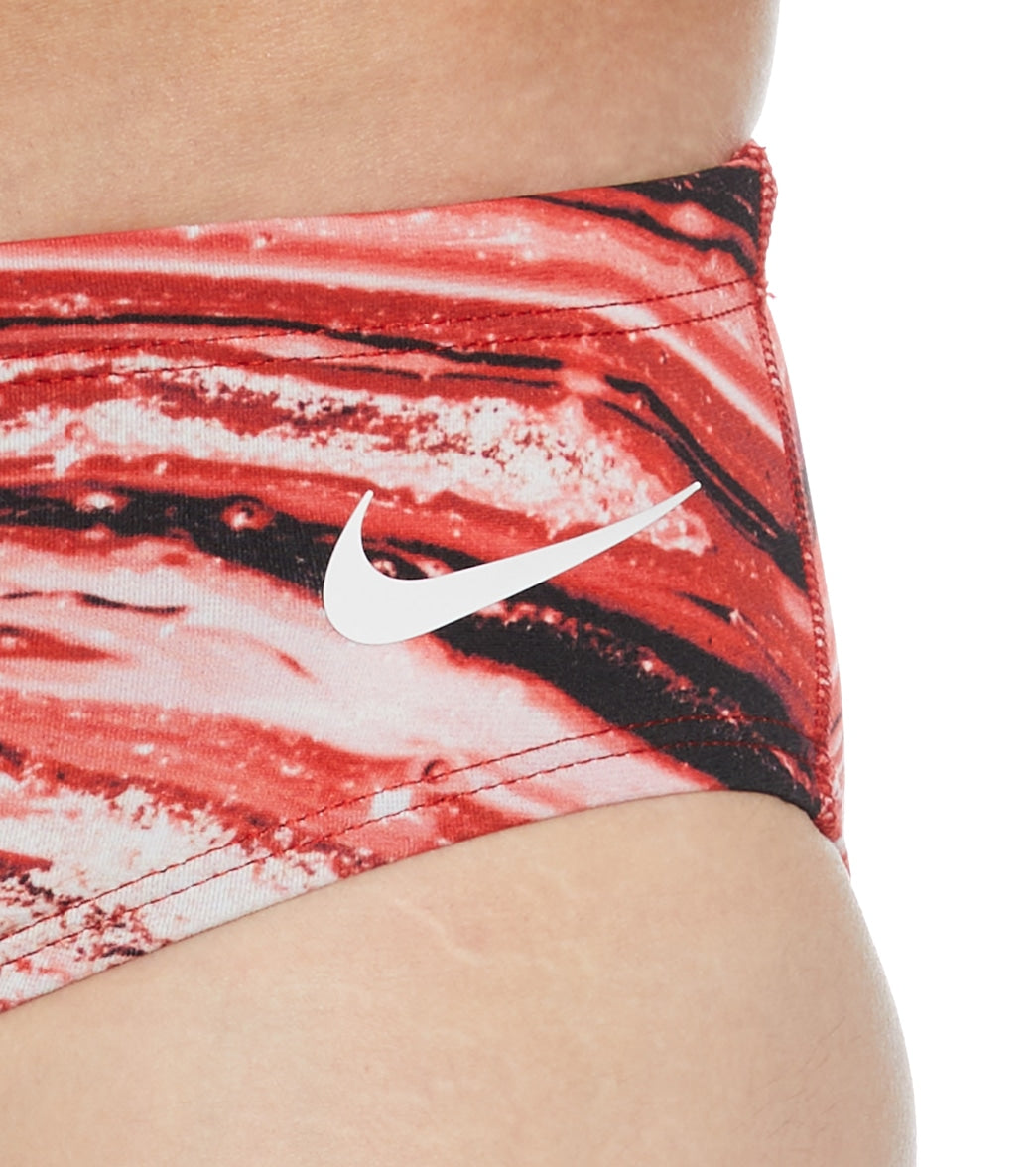 Nike Men's HydraStrong Crystal Wave Brief Swimsuit