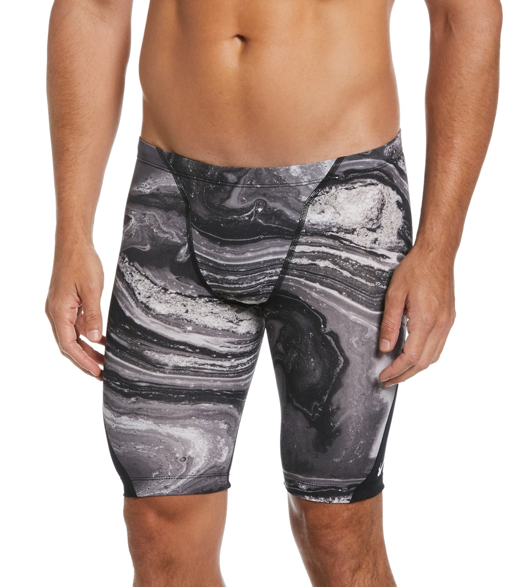 Nike Men's HydraStrong Crystal Wave Jammer Swimsuit