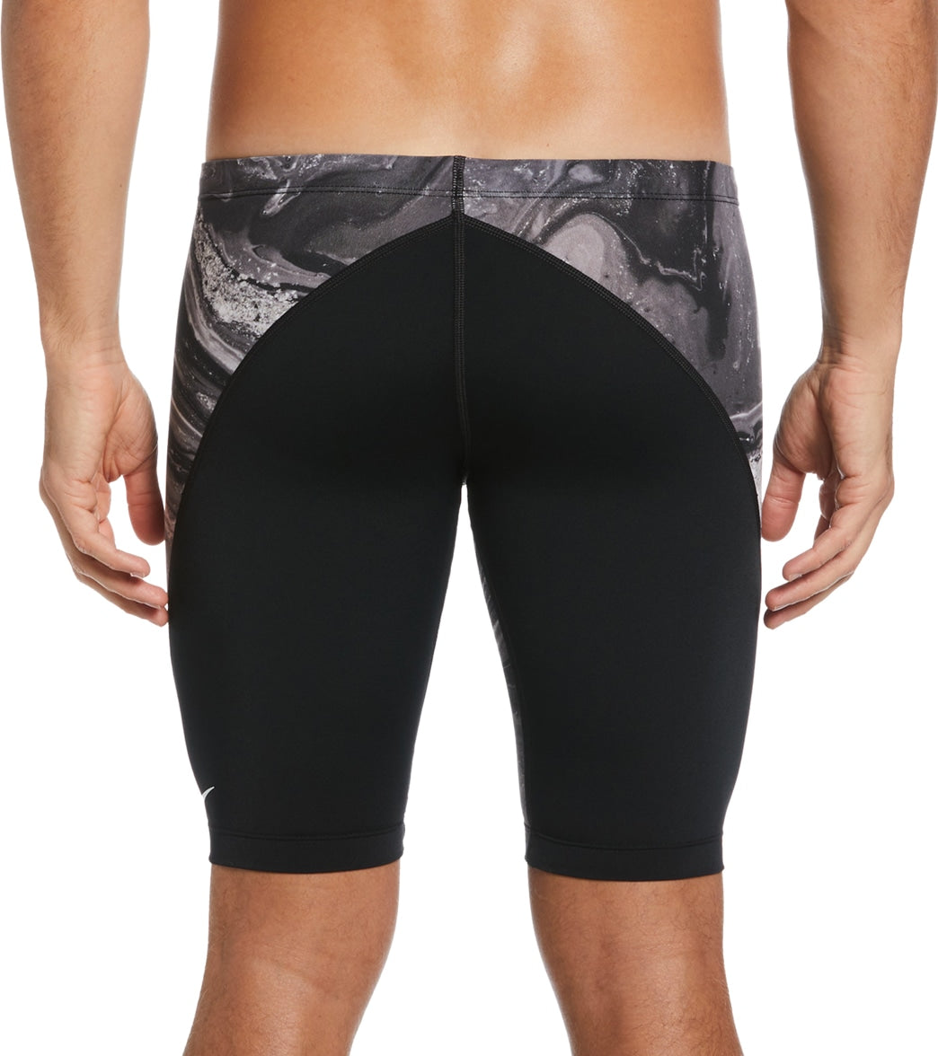 Nike Men's HydraStrong Crystal Wave Jammer Swimsuit