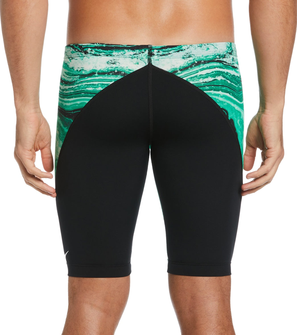 Nike Men's HydraStrong Crystal Wave Jammer Swimsuit