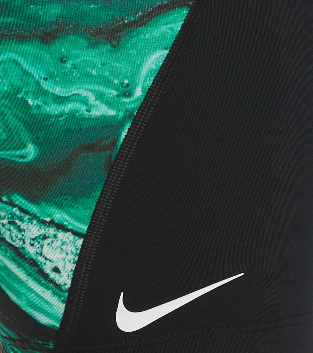 Nike Men's HydraStrong Crystal Wave Jammer Swimsuit