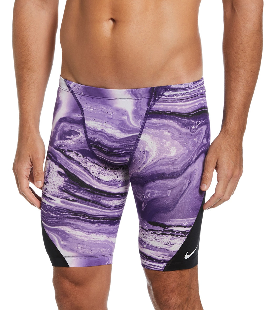 Nike Men's HydraStrong Crystal Wave Jammer Swimsuit
