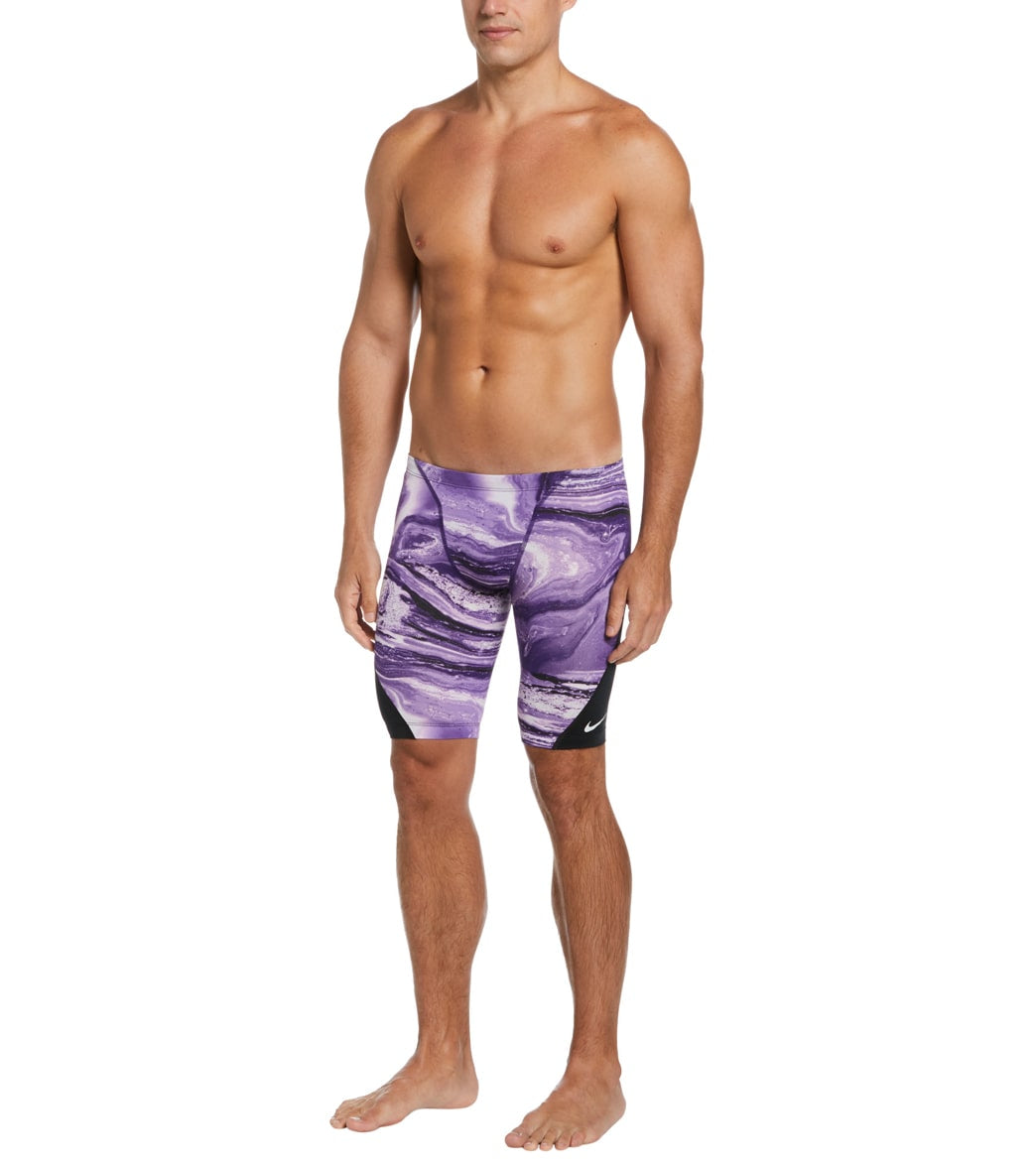 Nike Men's HydraStrong Crystal Wave Jammer Swimsuit