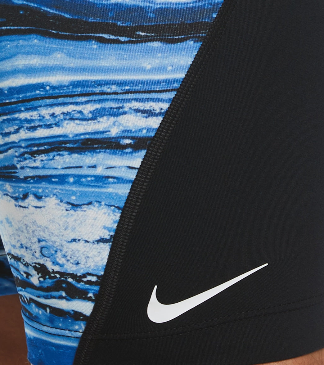Nike Men's HydraStrong Crystal Wave Jammer Swimsuit