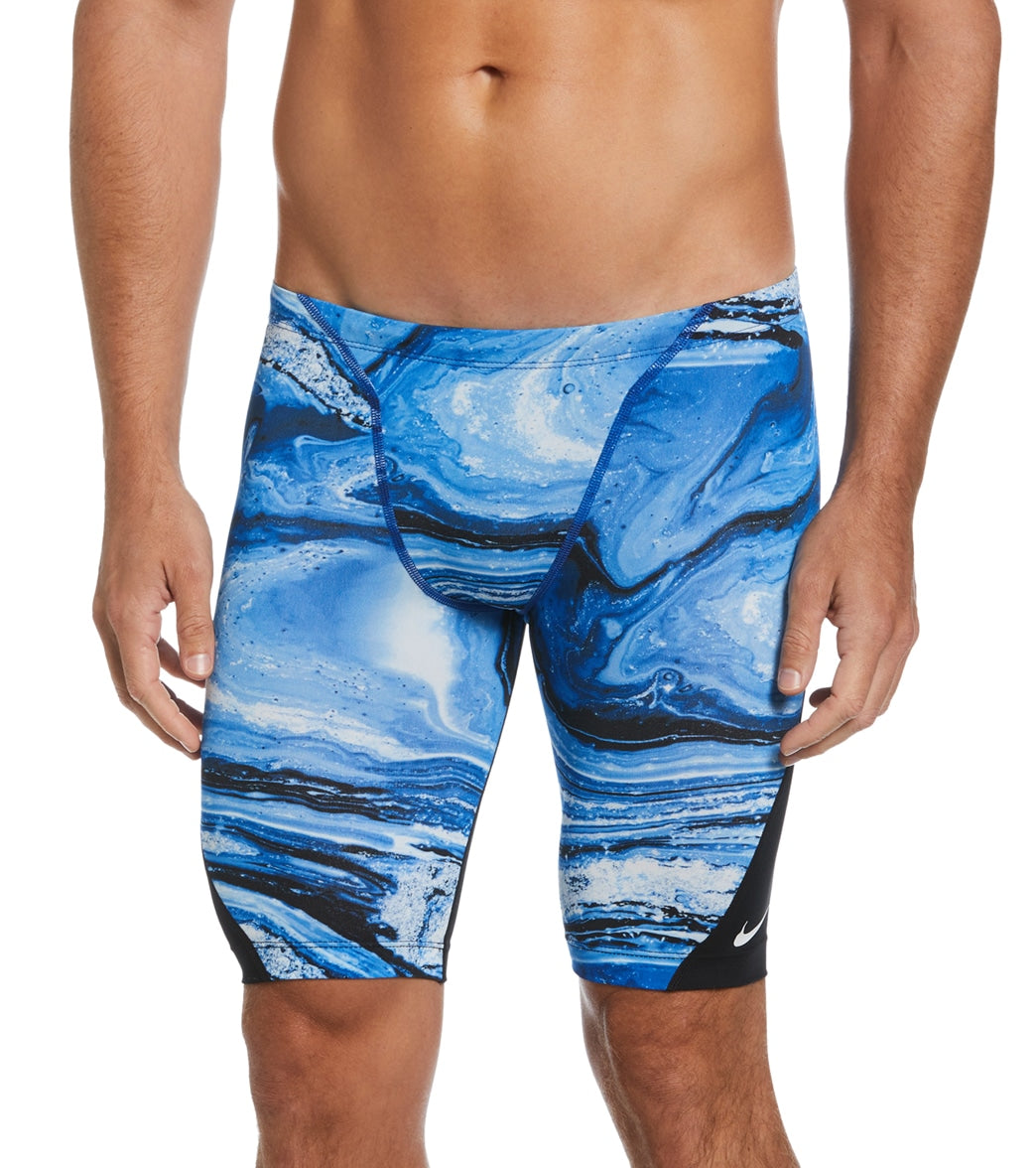 Nike Men's HydraStrong Crystal Wave Jammer Swimsuit