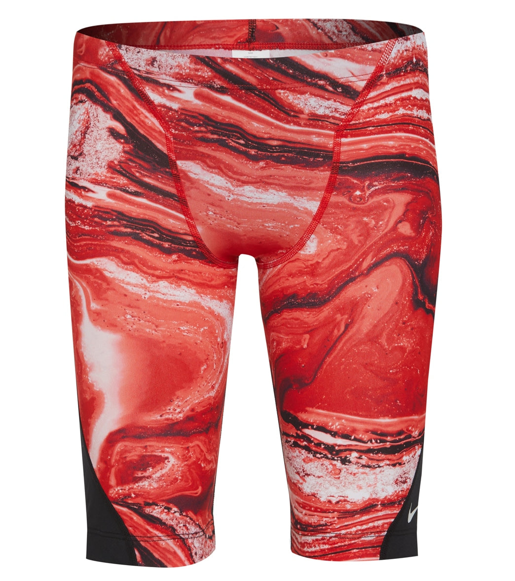 Nike Men's HydraStrong Crystal Wave Jammer Swimsuit