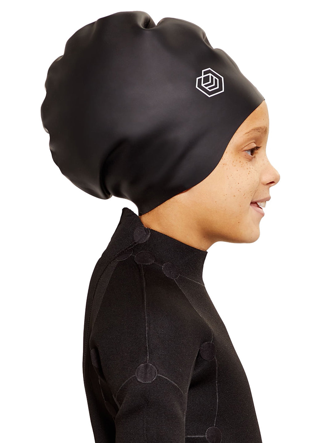 SOUL CAP Children's Swim Cap For Long Hair