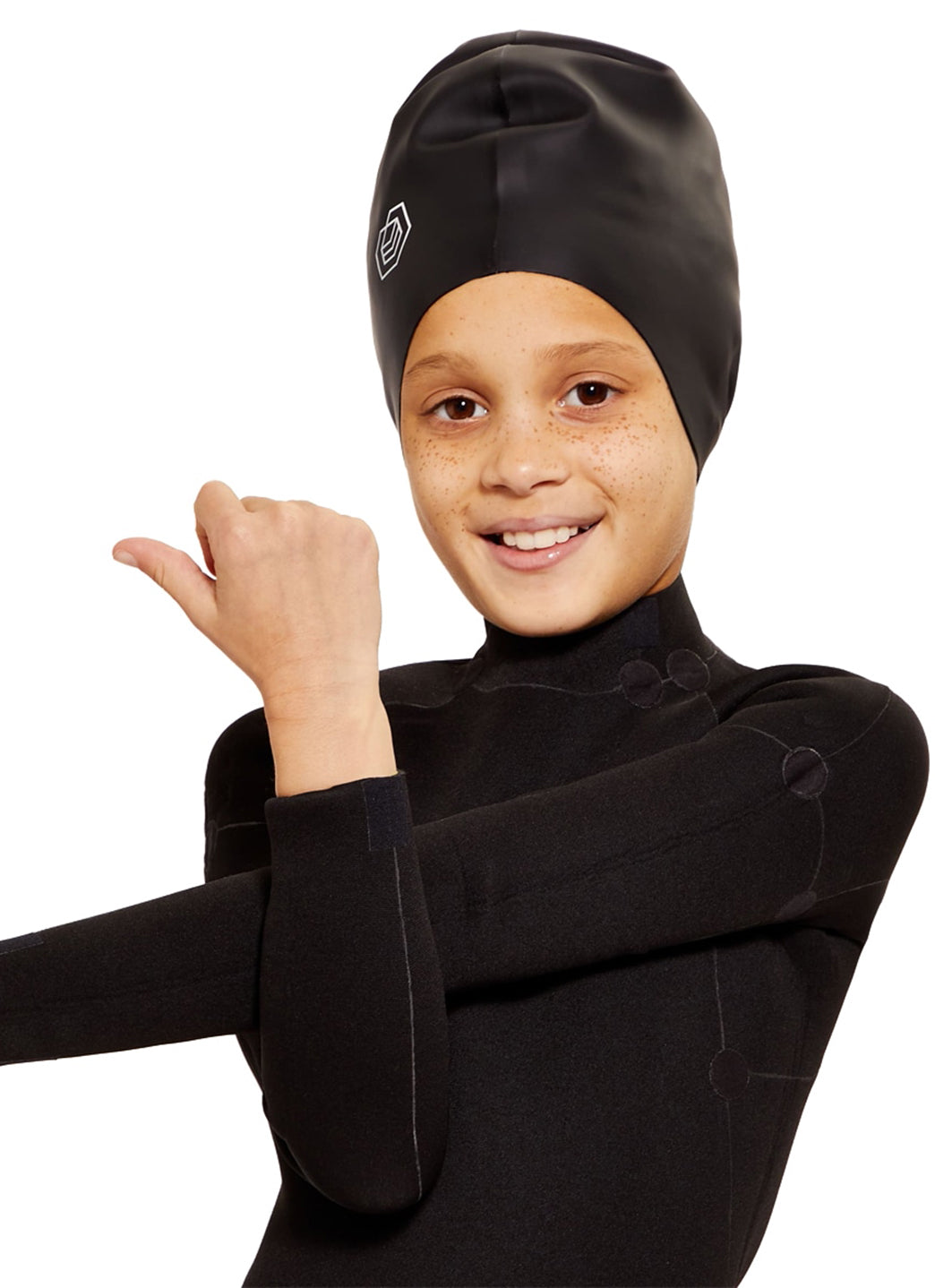 SOUL CAP Children's Swim Cap For Long Hair