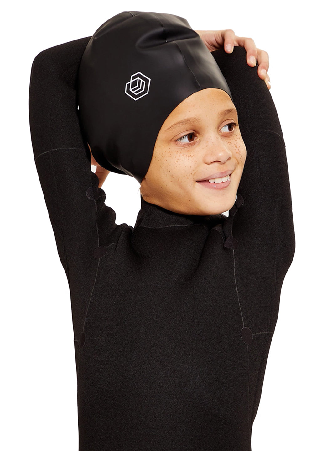 SOUL CAP Children's Swim Cap For Long Hair