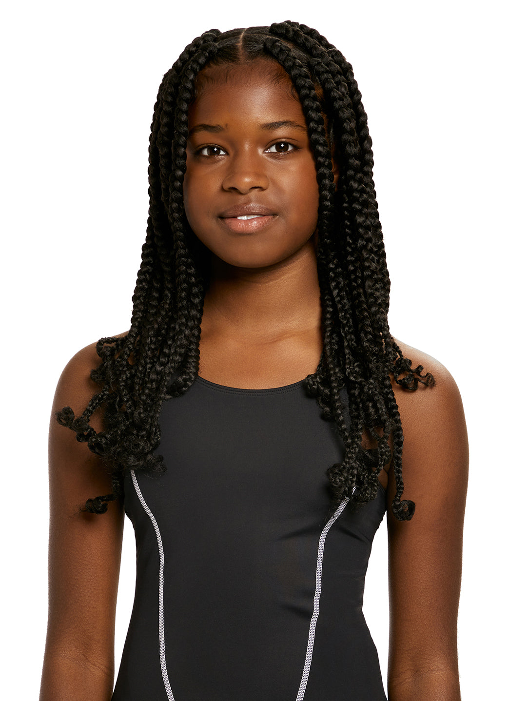 SOUL CAP Children's Swim Cap For Long Hair