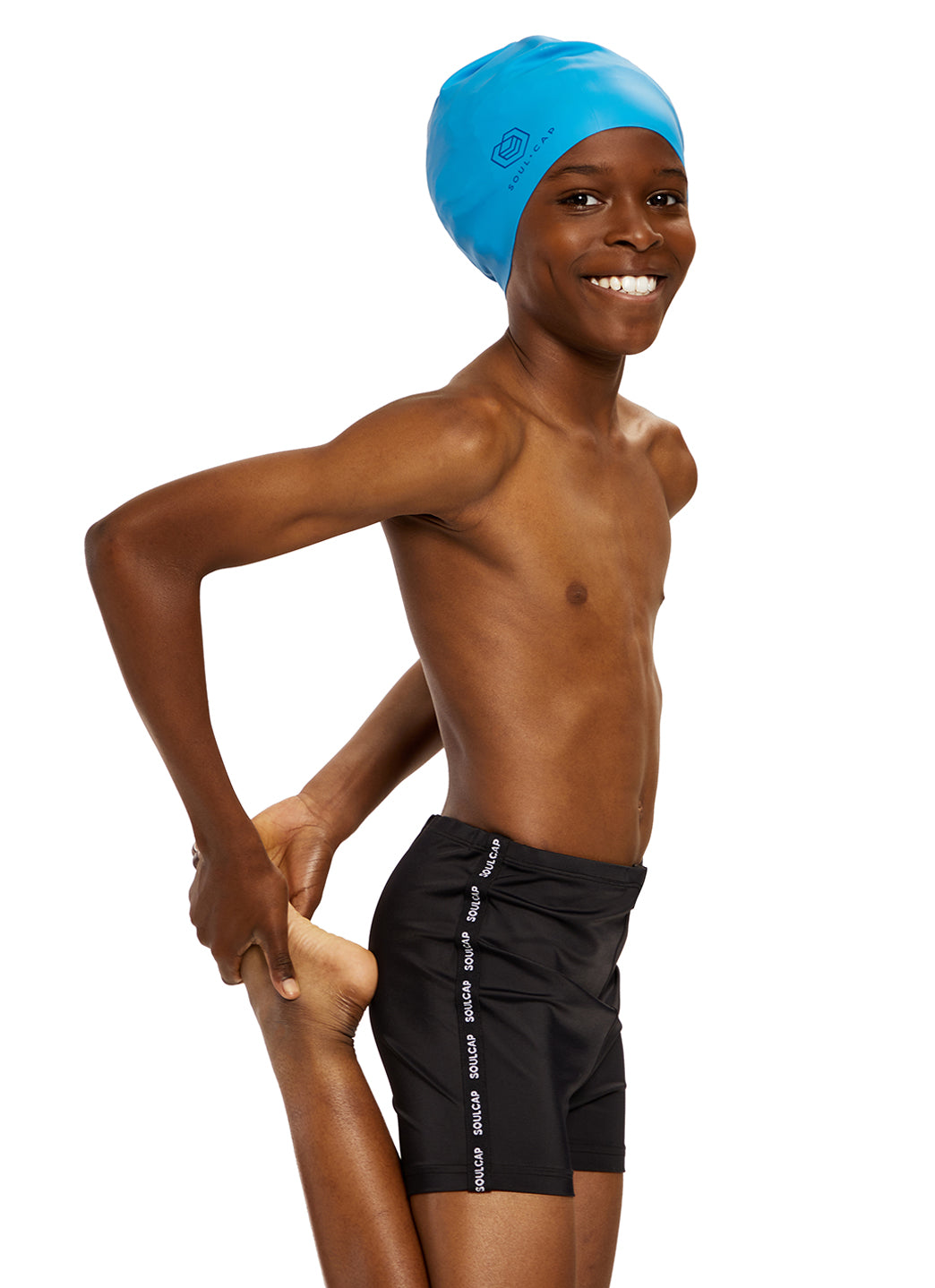 SOUL CAP Children's Swim Cap For Long Hair