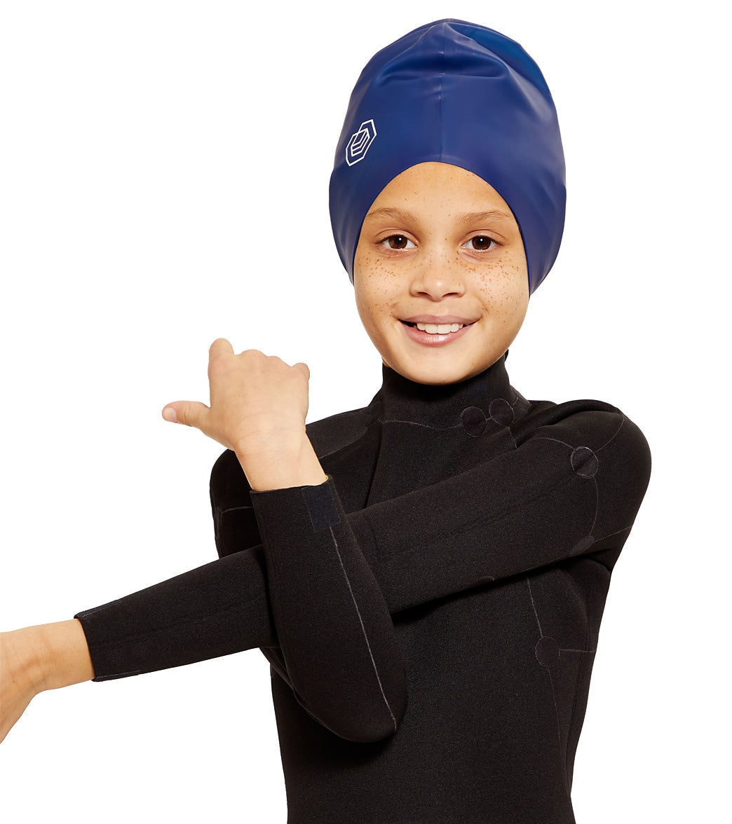 SOUL CAP Children's Swim Cap For Long Hair