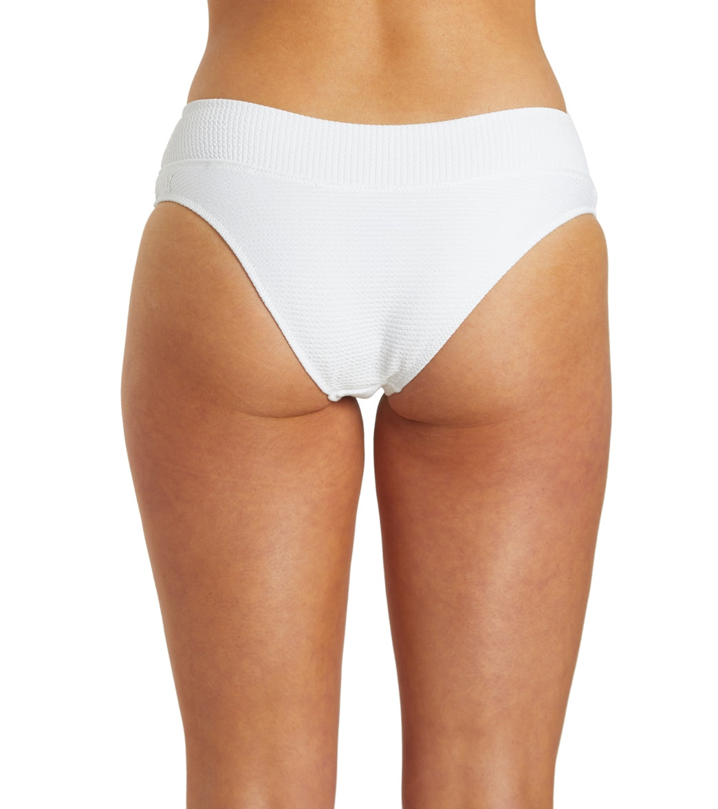 Hurley Women's Texture Beach Bikini Bottom