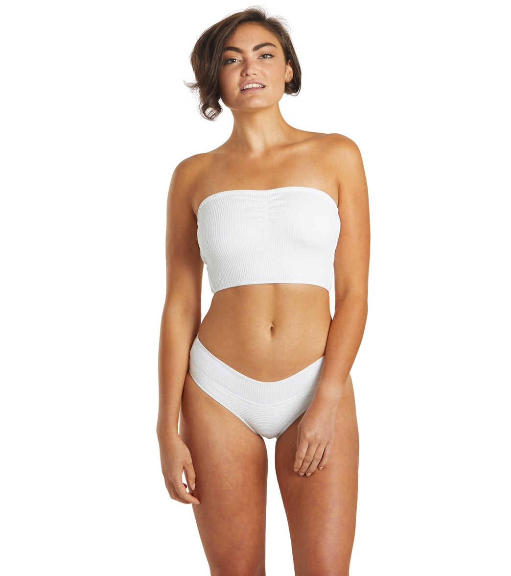 Hurley Women's Texture Beach Bikini Bottom