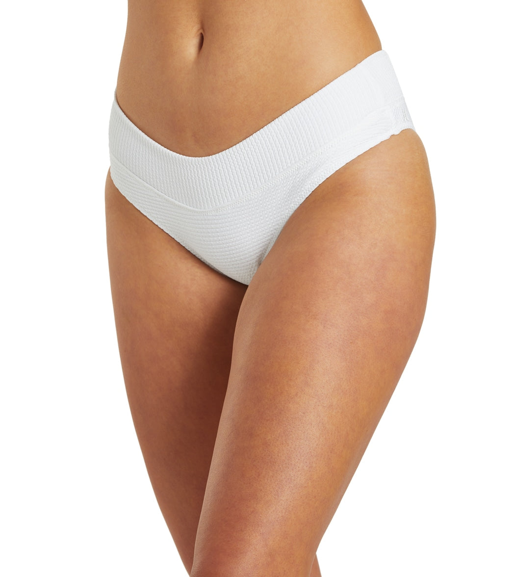Hurley Women's Texture Beach Bikini Bottom