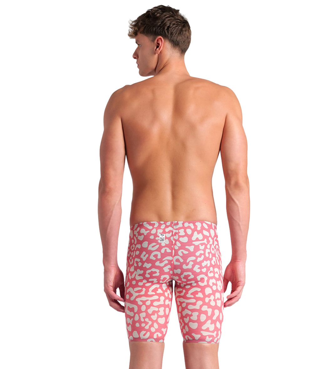 Arena Men's Powerskin Carbon Air2 SL Limited Edition Leopard Jammer Tech Suit Swimsuit