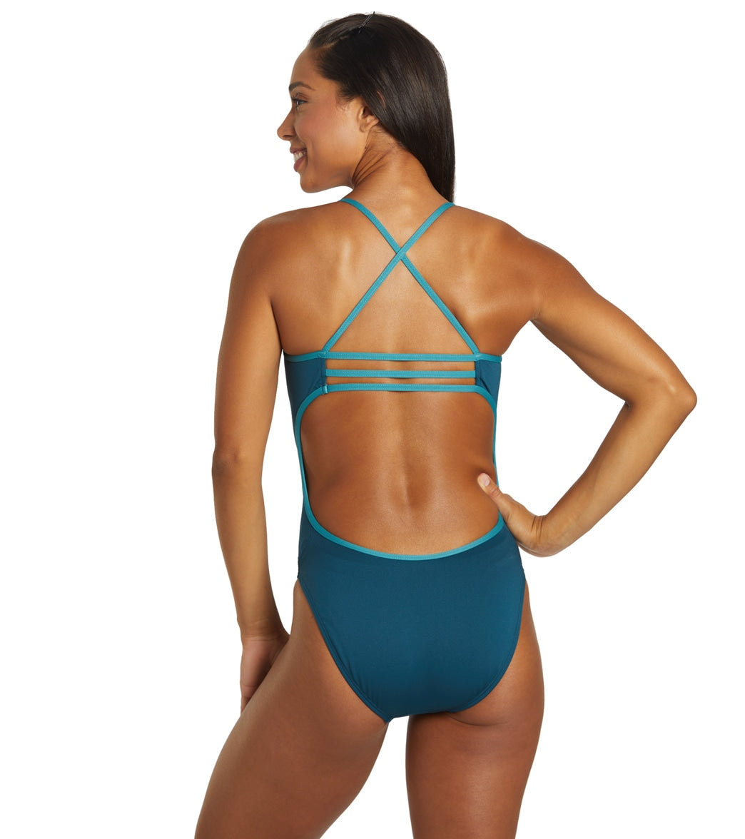 TYR Women's Solid Durafast Elite Trinityfit One Piece Swimsuit