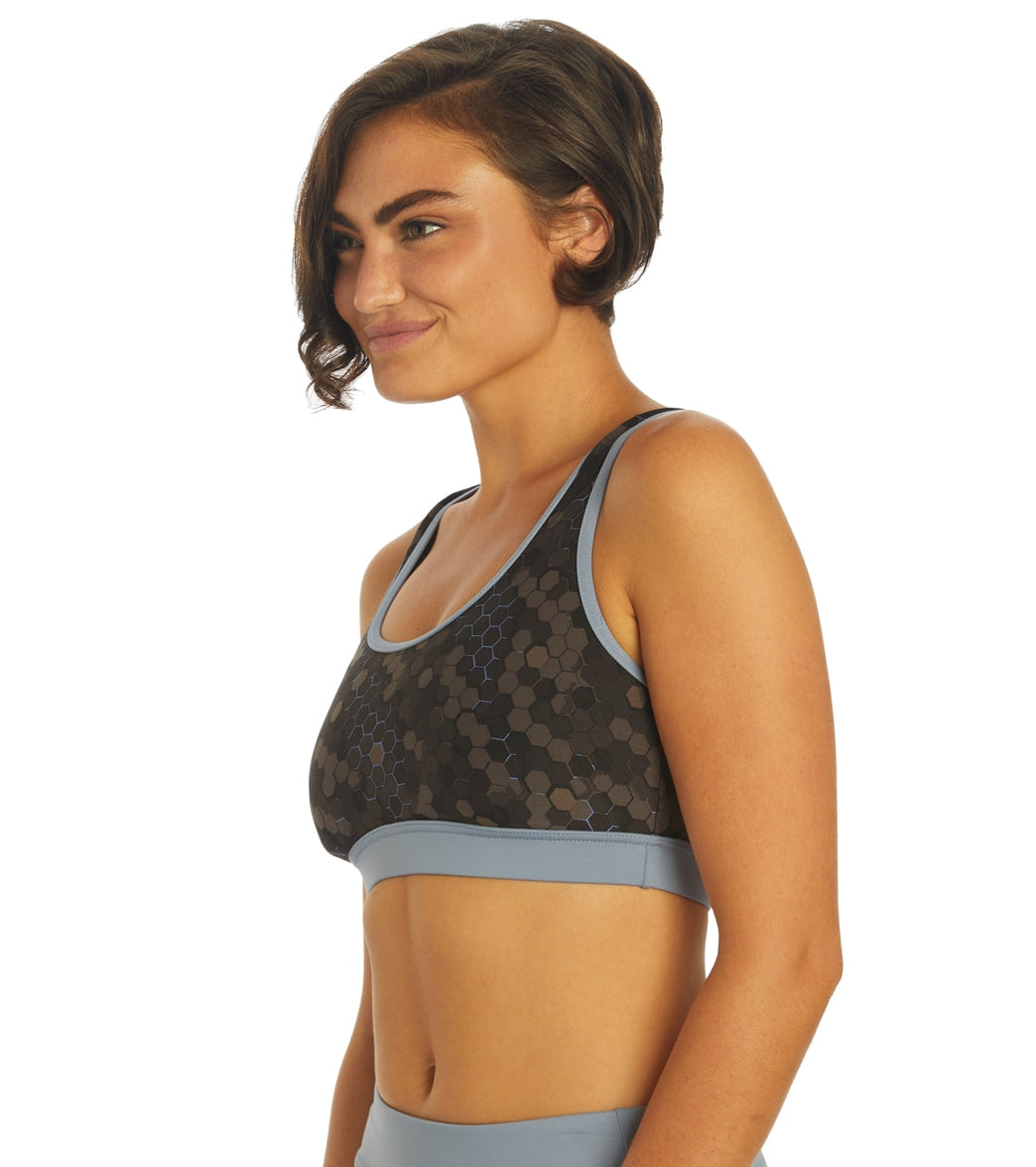 TYR Women's Carbon Hexa Racerback Bikini Top