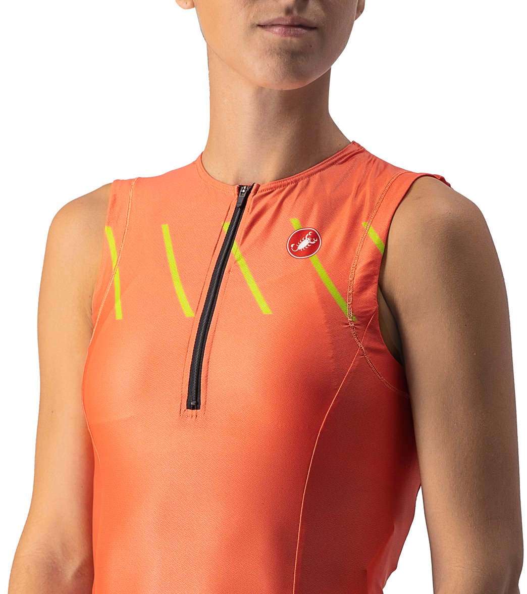 Castelli Women's Free 2 Tri Singlet Sleeveless Top