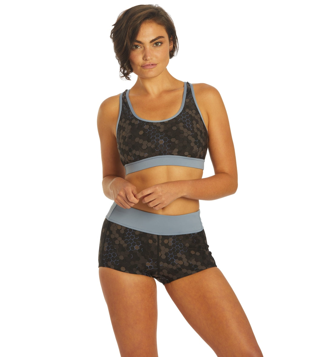 TYR Women's Carbon Hexa Casey Boyshorts