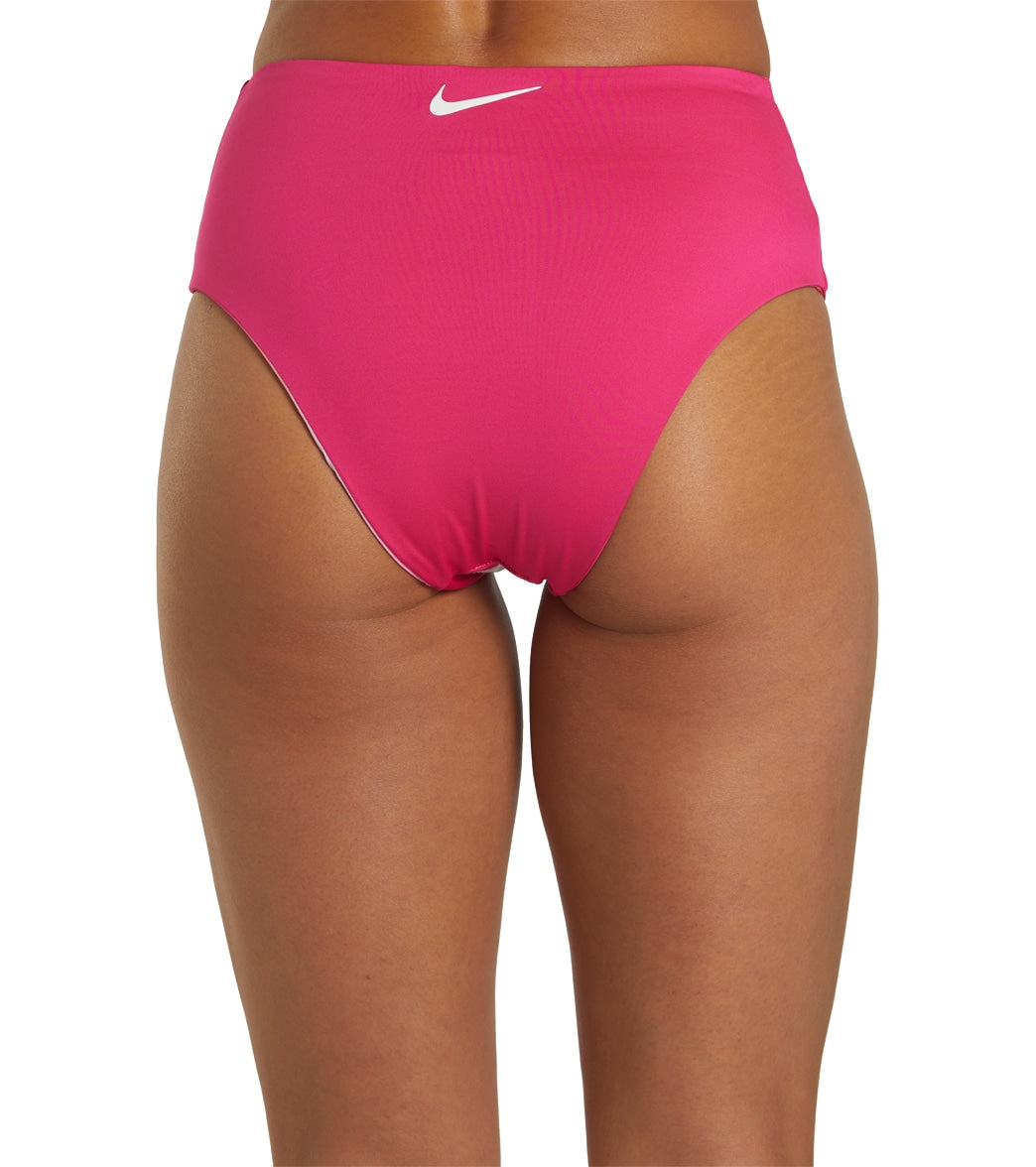 Nike Women's Aurora Reversible High Waist Bikini Bottom