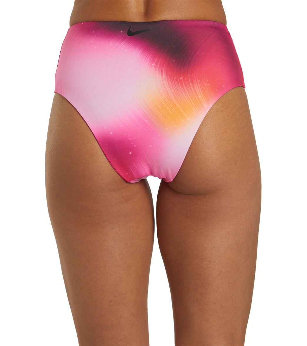 Nike Women's Aurora Reversible High Waist Bikini Bottom
