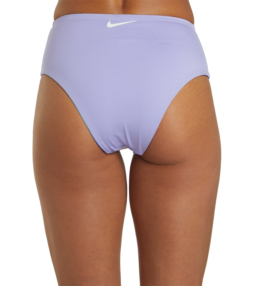 Nike Women's Aurora Reversible High Waist Bikini Bottom