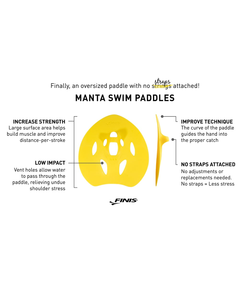 FINIS Manta Swim Paddles